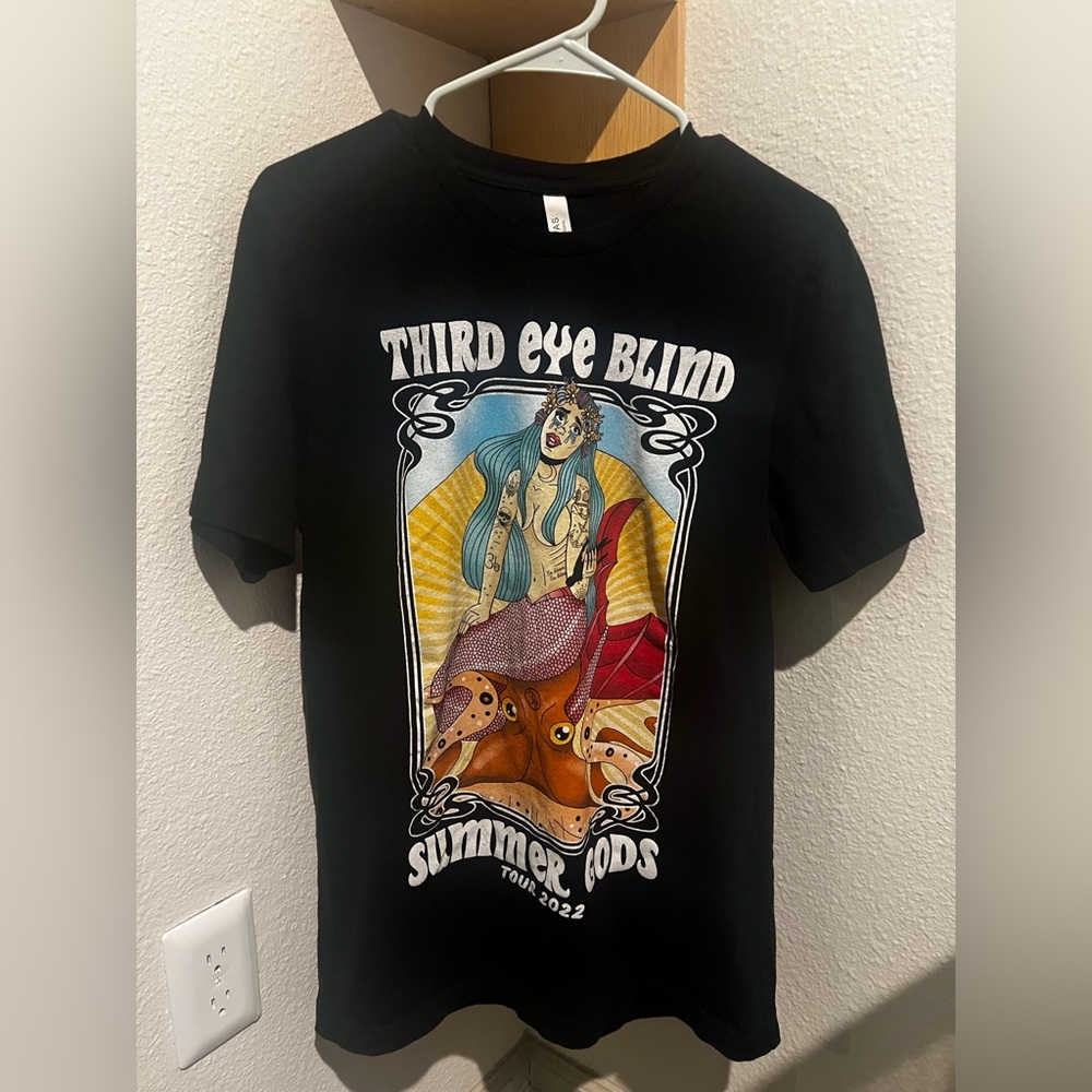 Black Third Eye Blind Adult Unisex Concert Tee